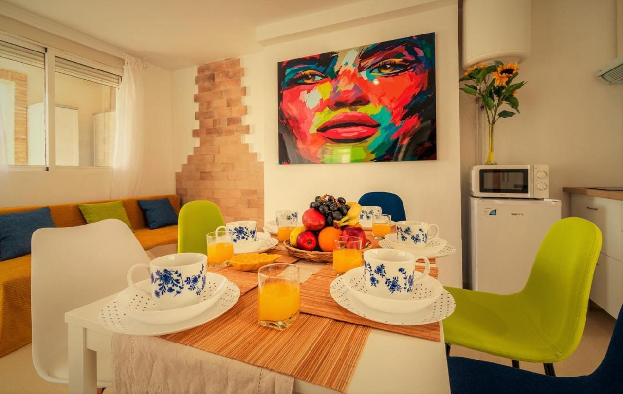 Penthouse Duplex In A 4 Floors Spanish House -8 Min To Center By Metro Valencia Luaran gambar