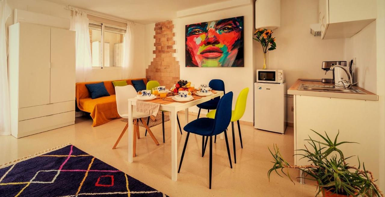 Penthouse Duplex In A 4 Floors Spanish House -8 Min To Center By Metro Valencia Luaran gambar
