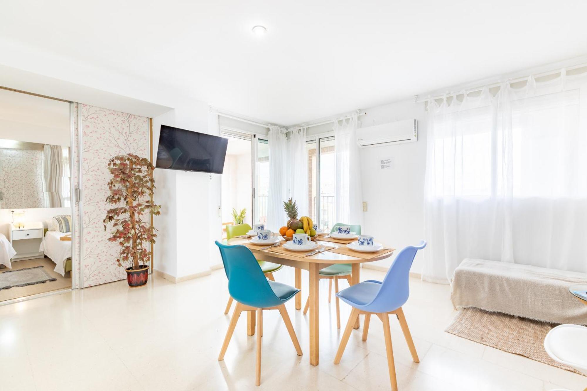 Penthouse Duplex In A 4 Floors Spanish House -8 Min To Center By Metro Valencia Luaran gambar